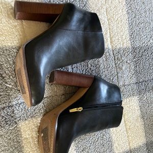 Vince Camuto black ankle boots
